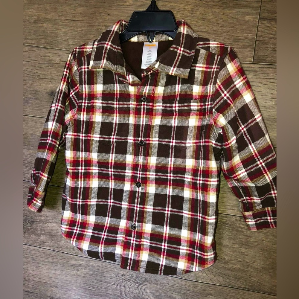 Gymboree 2T Flannel with soft fleece lining inside VGUC